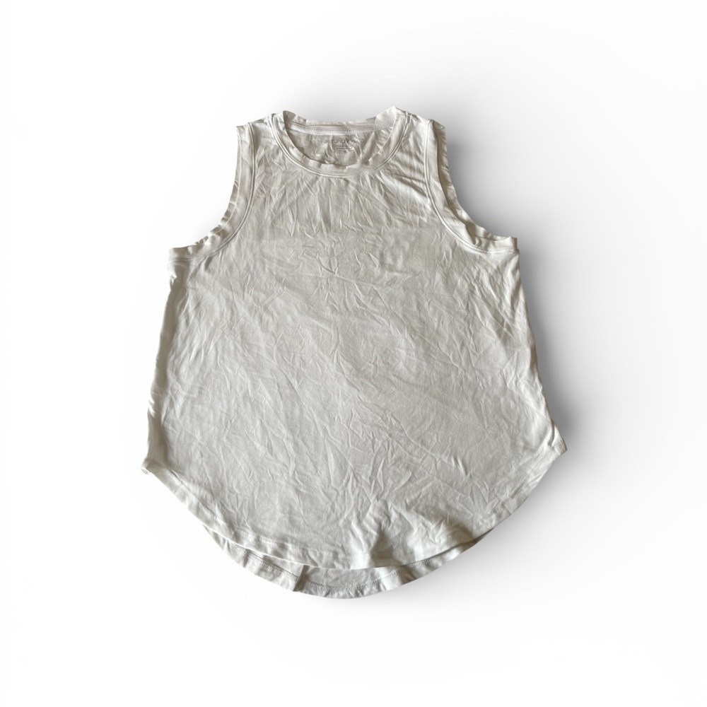 Beyond Yoga Classic White Tank